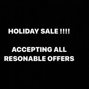 TAKING ALL OFFERS ON ALL ITEMS !!!